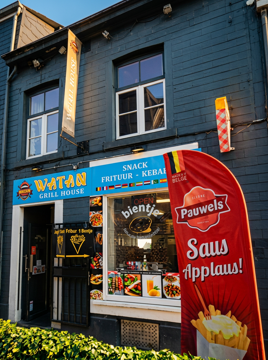 Gevel van Frituur Bientje